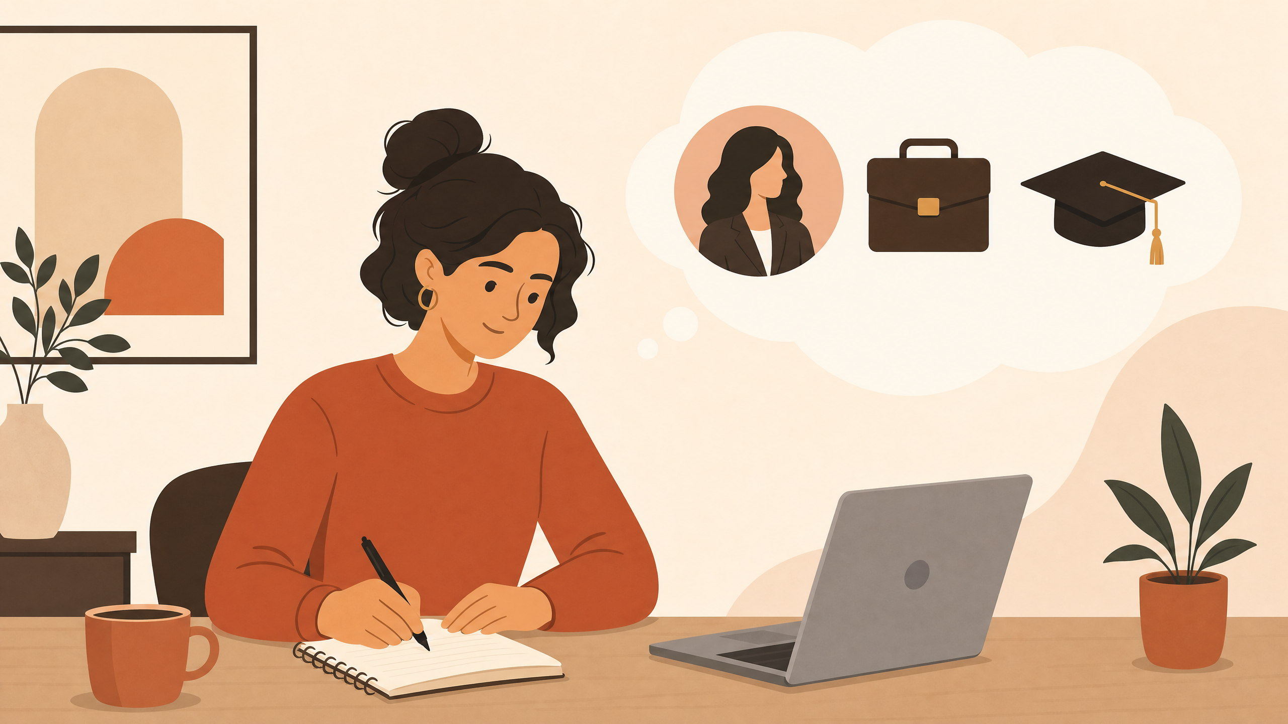 How to write a professional bio illustration