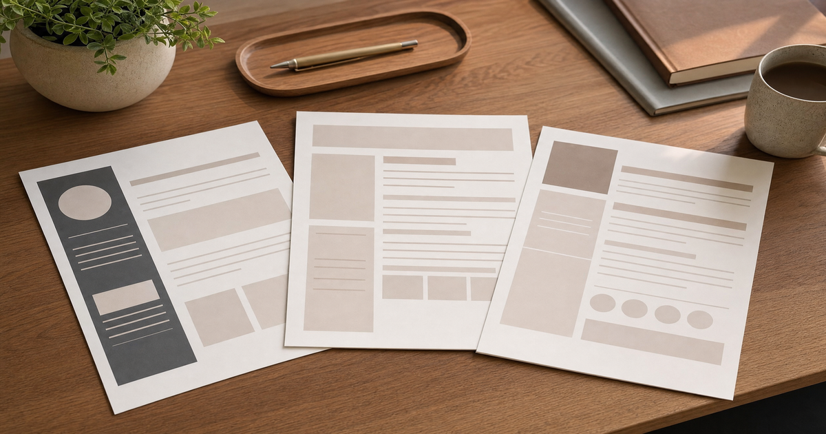 Chronological vs Functional vs Combination Resume Formats.
