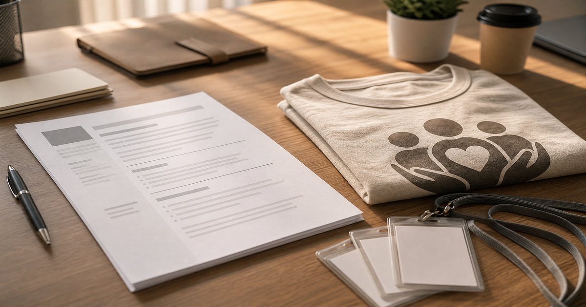 How to list volunteer work on a resume.