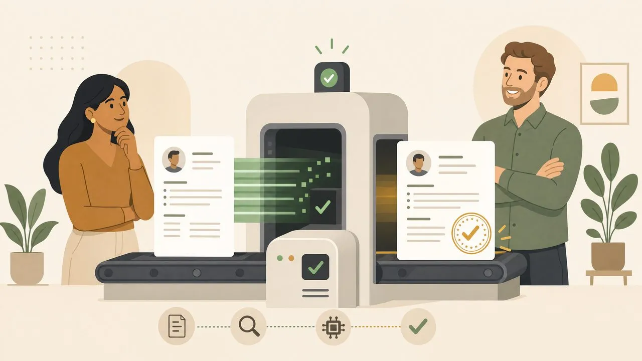 ATS-friendly resume templates — illustration