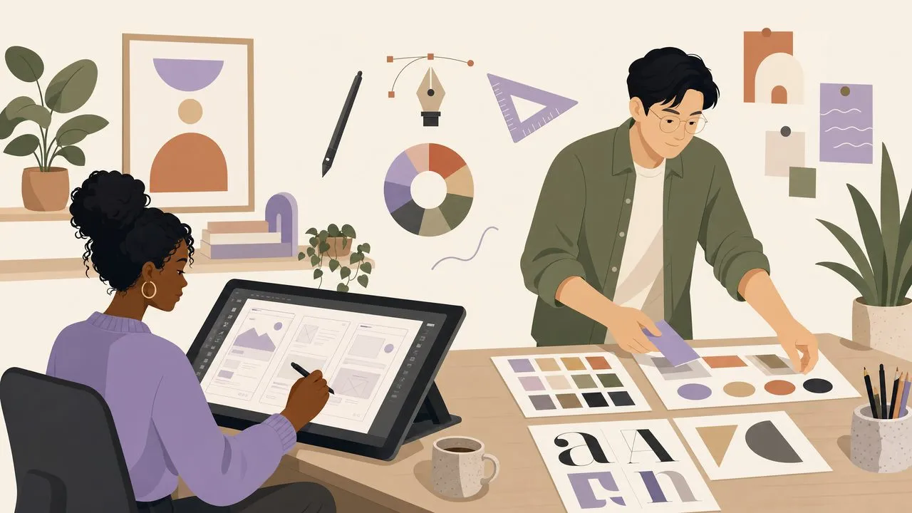 Designer resume templates — illustration